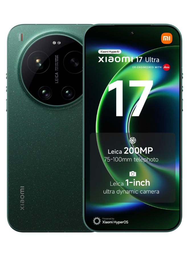 Xiaomi 17 Ultra 16GB Ram 1TB 5G Starlit Green - Visilex Trading UAE