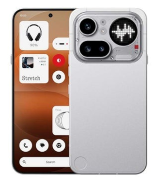 Nothing Phone 4A Pro 12GB RAM 256GB 5G Silver Middle - Visilex Trading UAE