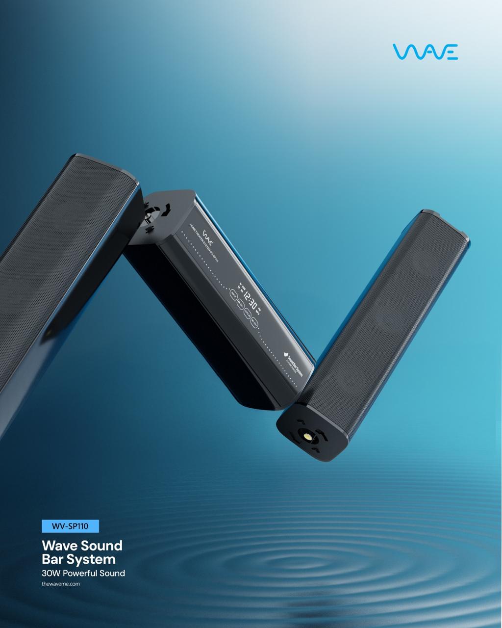 Wave Sound Bar System 30W - WV-SPT10 - Visilex Trading UAE