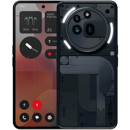 Nothing Phone 3A Pro 12GB Ram 256GB 5G Black Middle - Visilex Trading UAE